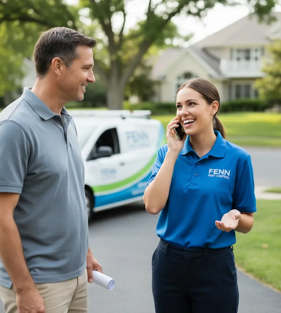 Fenn Pest Control customer support in Cortland